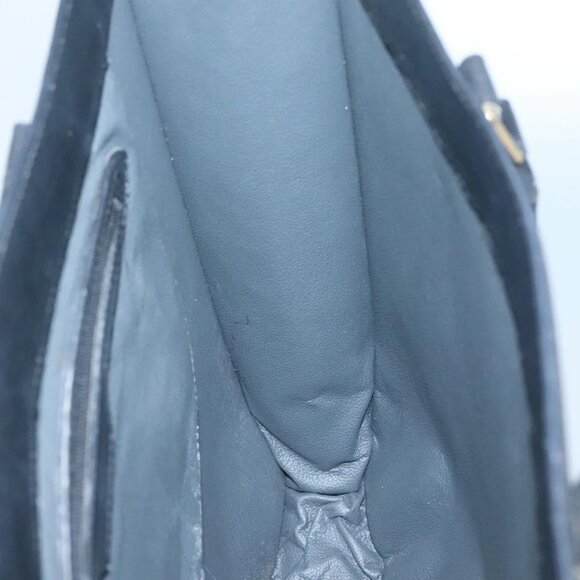 LOUIS VUITTON Epi Sac Plat Hand Bag Black LV Auth - Picture 11 of 16